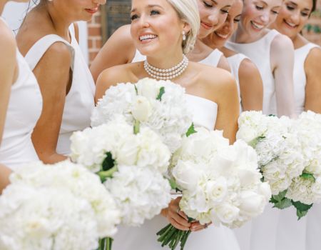 bridesmaids in white 2